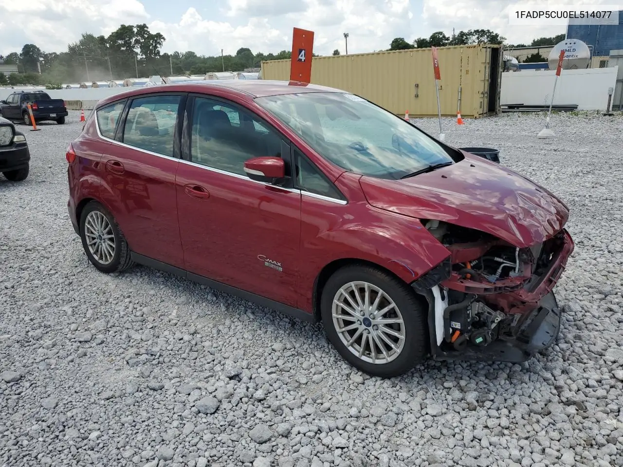 2014 Ford C-Max Premium VIN: 1FADP5CU0EL514077 Lot: 62000415