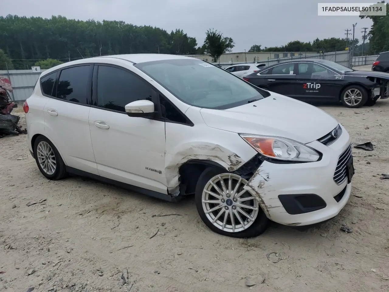 2014 Ford C-Max Se VIN: 1FADP5AU5EL501134 Lot: 62840145