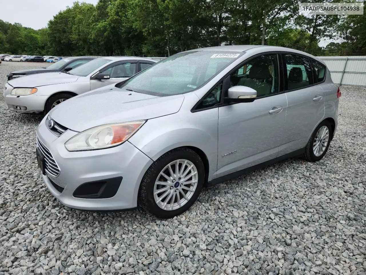 2015 Ford C-Max Se VIN: 1FADP5AU8FL104938 Lot: 61094225