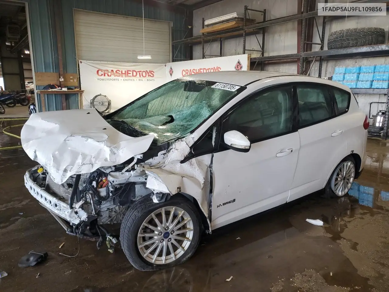 2015 Ford C-Max Se VIN: 1FADP5AU9FL109856 Lot: 61150705