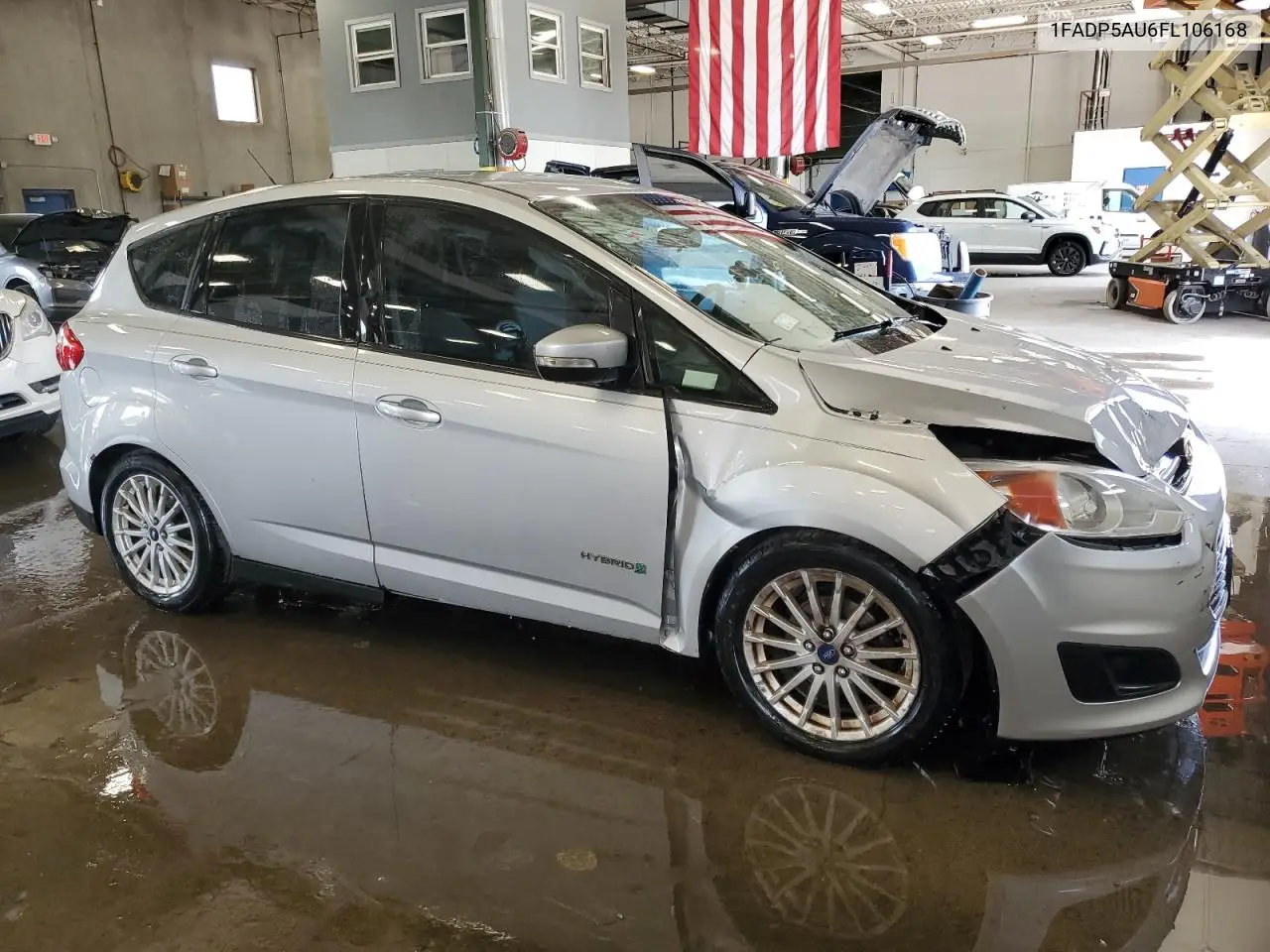 2015 Ford C-Max Se VIN: 1FADP5AU6FL106168 Lot: 61955295