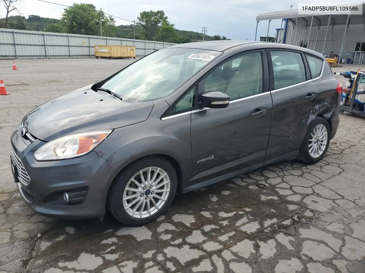 2015 Ford C-Max Sel VIN: 1FADP5BU8FL109586 Lot: 62687685