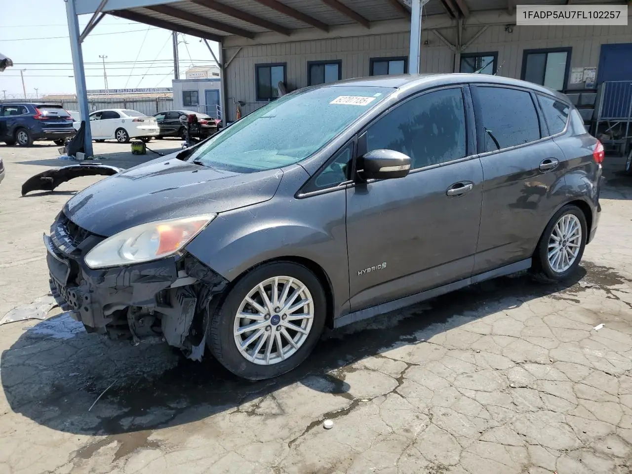 2015 Ford C-Max Se VIN: 1FADP5AU7FL102257 Lot: 62707135