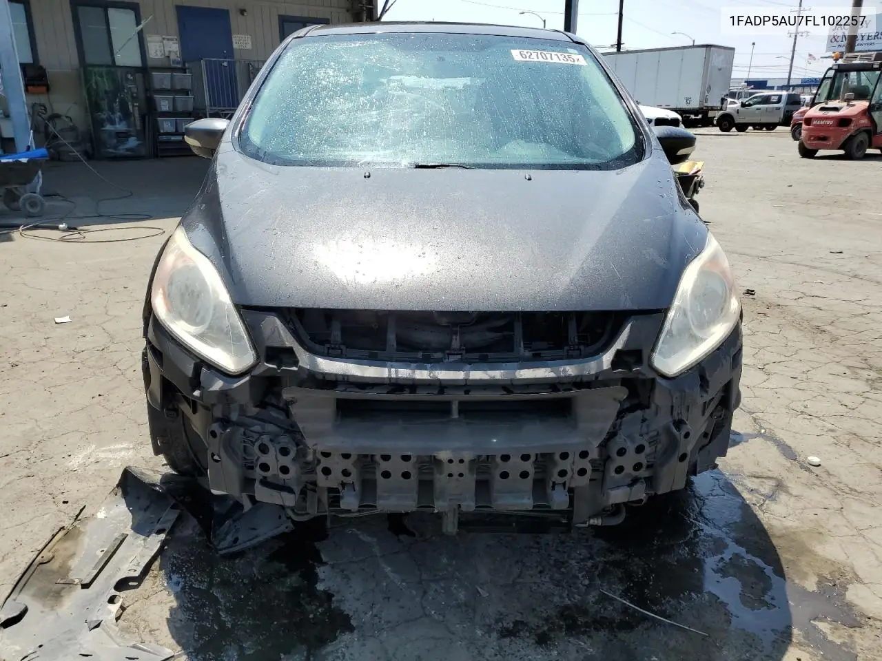 2015 Ford C-Max Se VIN: 1FADP5AU7FL102257 Lot: 62707135