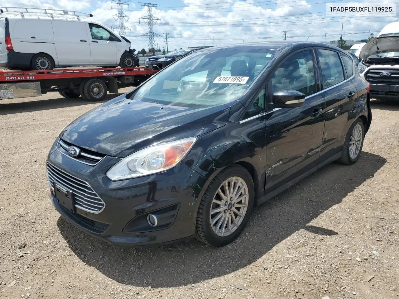 2015 Ford C-Max Sel VIN: 1FADP5BUXFL119925 Lot: 62871895