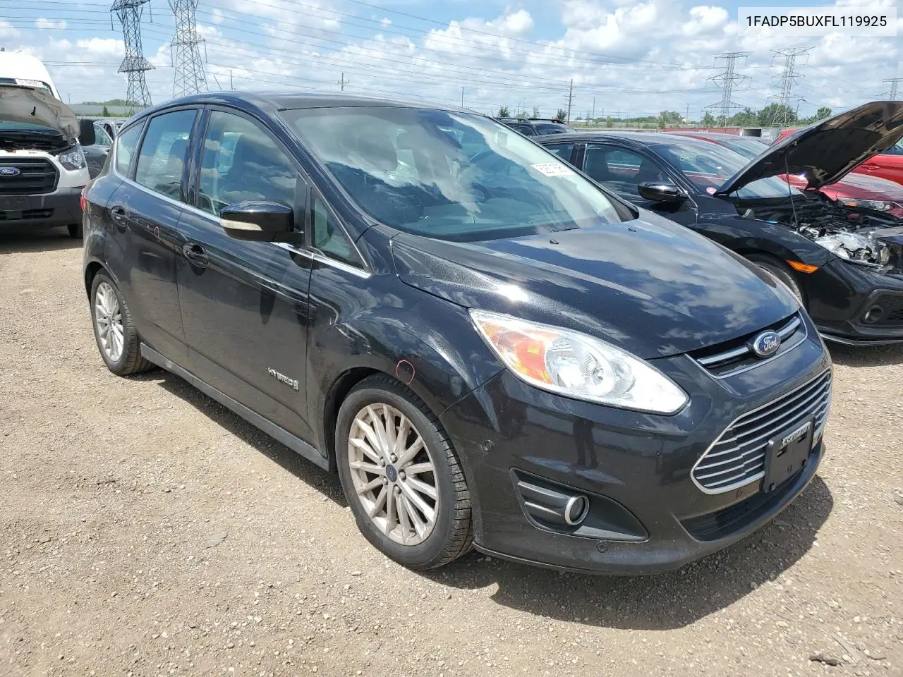 2015 Ford C-Max Sel VIN: 1FADP5BUXFL119925 Lot: 62871895