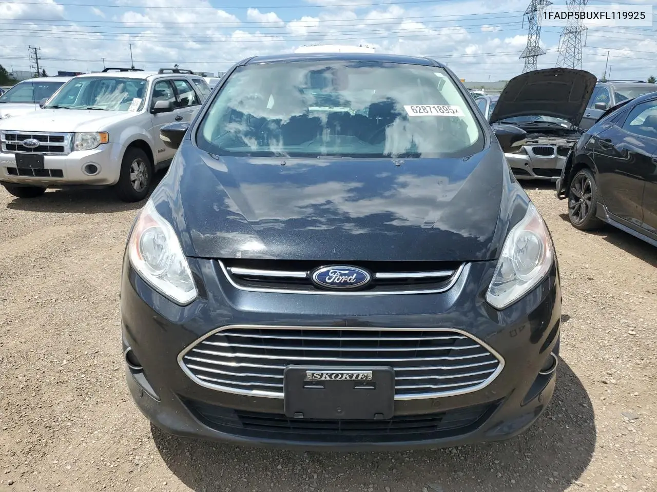 2015 Ford C-Max Sel VIN: 1FADP5BUXFL119925 Lot: 62871895