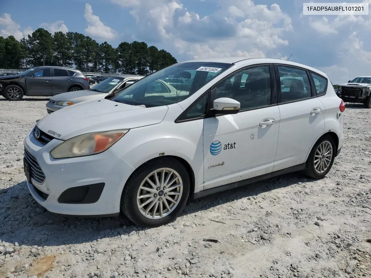 2015 Ford C-Max Se VIN: 1FADP5AU8FL101201 Lot: 62921305