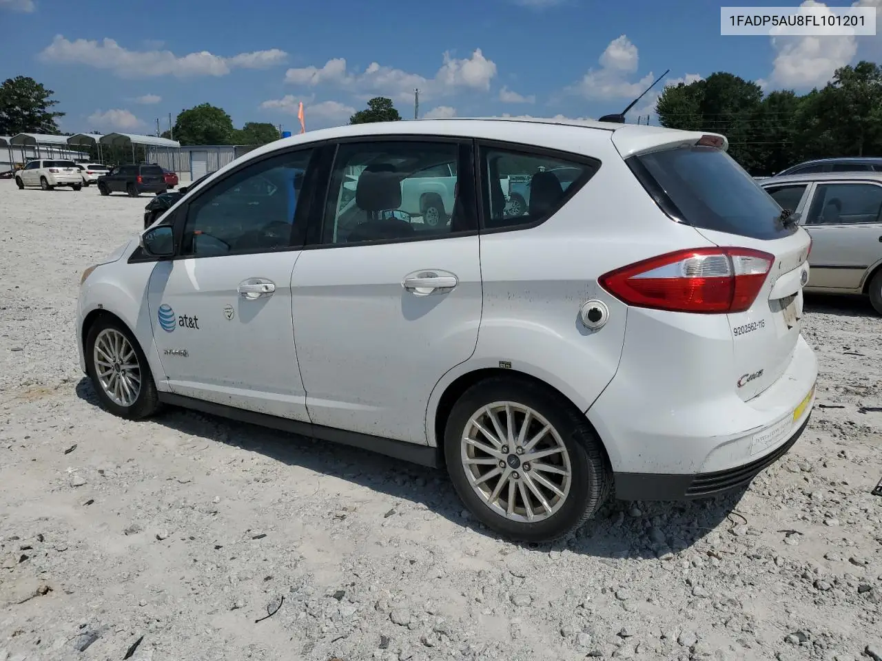 2015 Ford C-Max Se VIN: 1FADP5AU8FL101201 Lot: 62921305