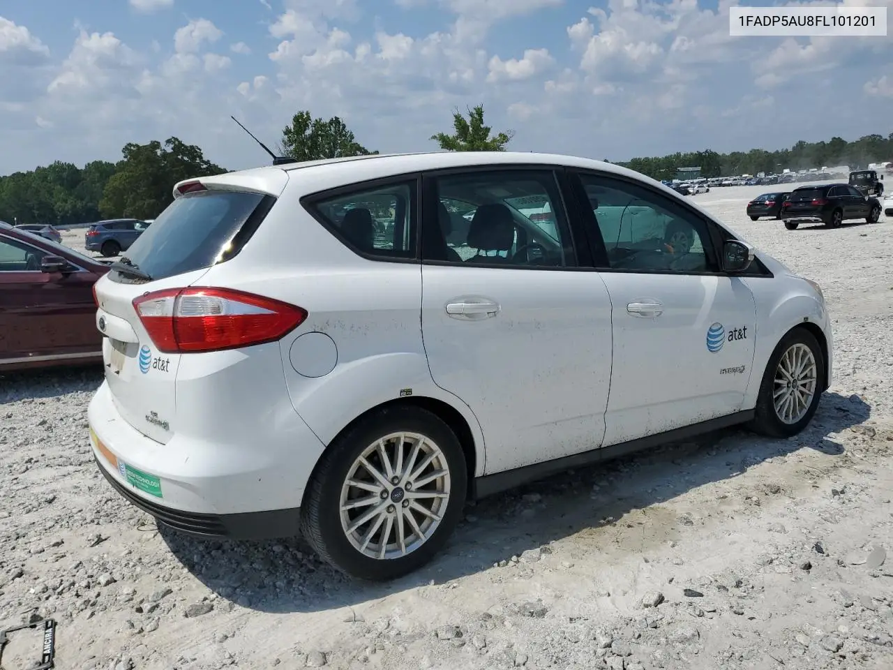 2015 Ford C-Max Se VIN: 1FADP5AU8FL101201 Lot: 62921305