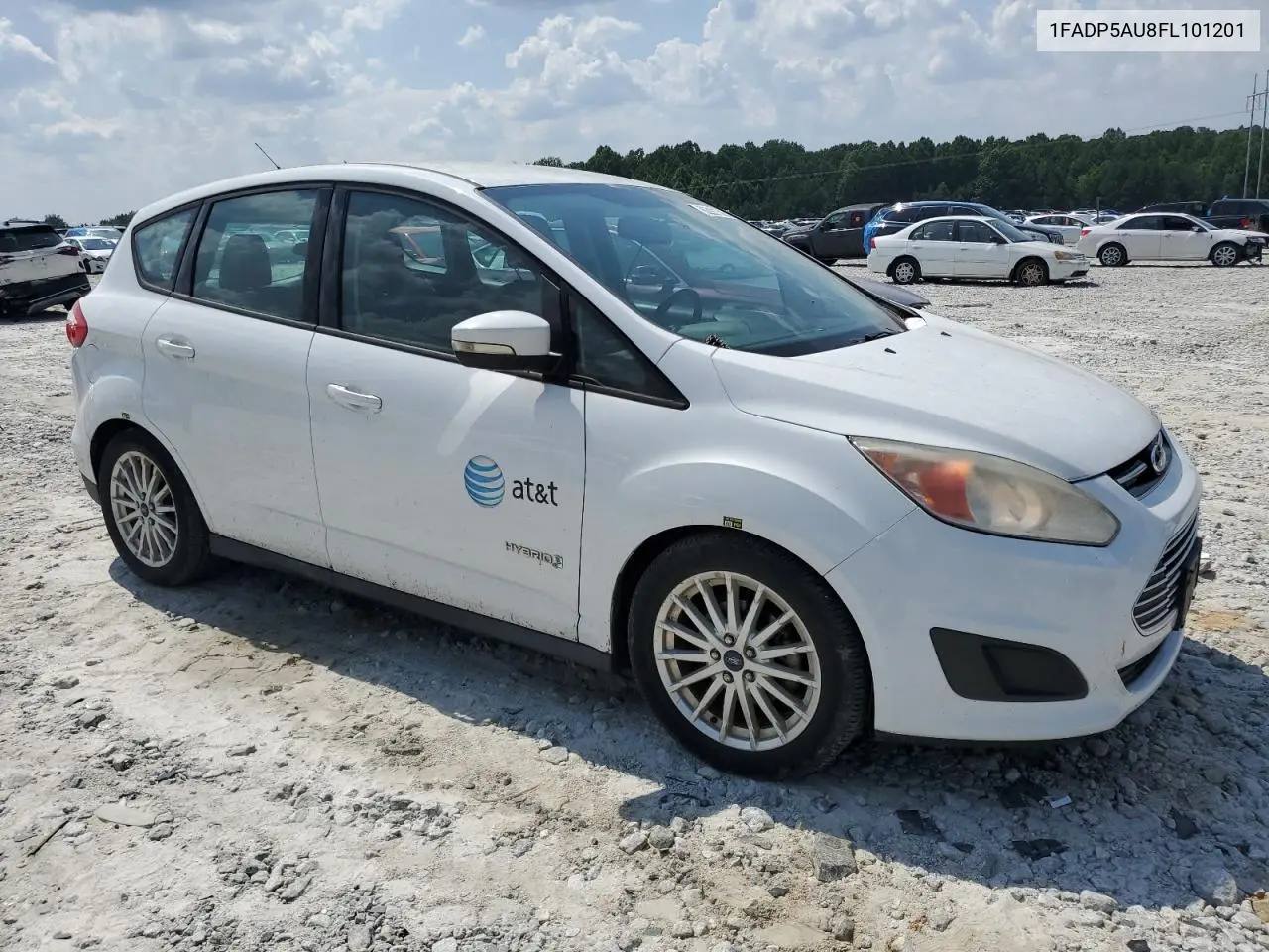 2015 Ford C-Max Se VIN: 1FADP5AU8FL101201 Lot: 62921305