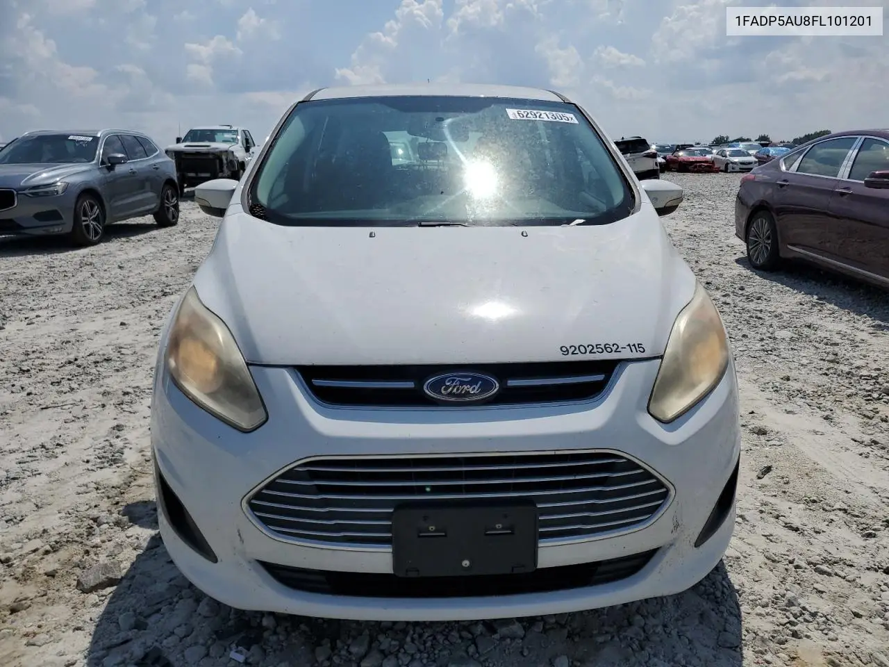 2015 Ford C-Max Se VIN: 1FADP5AU8FL101201 Lot: 62921305
