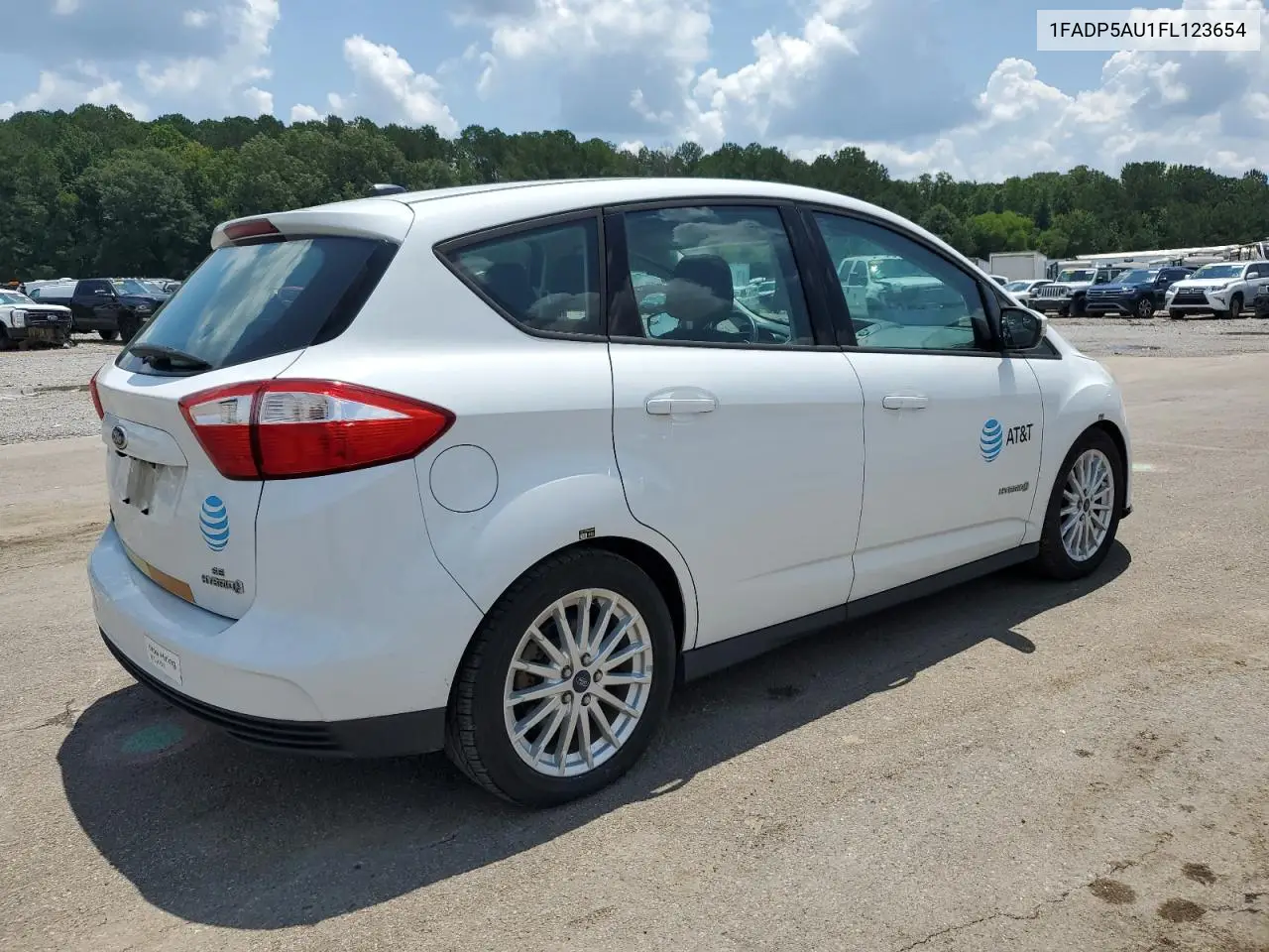 2015 Ford C-Max Se VIN: 1FADP5AU1FL123654 Lot: 62922385