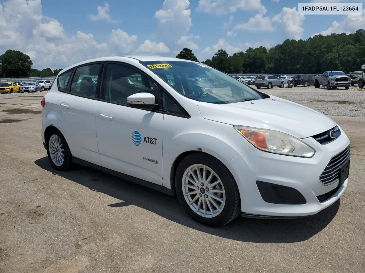2015 Ford C-Max Se VIN: 1FADP5AU1FL123654 Lot: 62922385