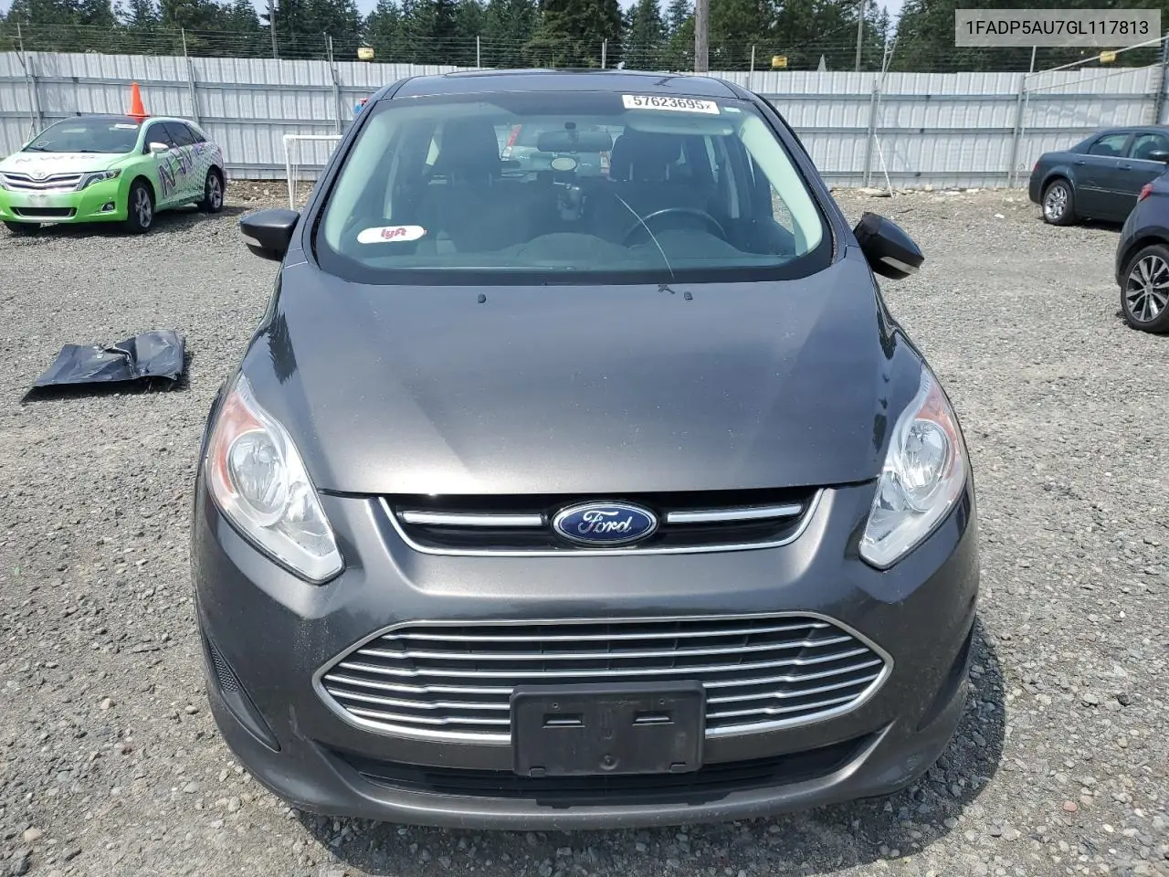 2016 Ford C-Max Se VIN: 1FADP5AU7GL117813 Lot: 57623695