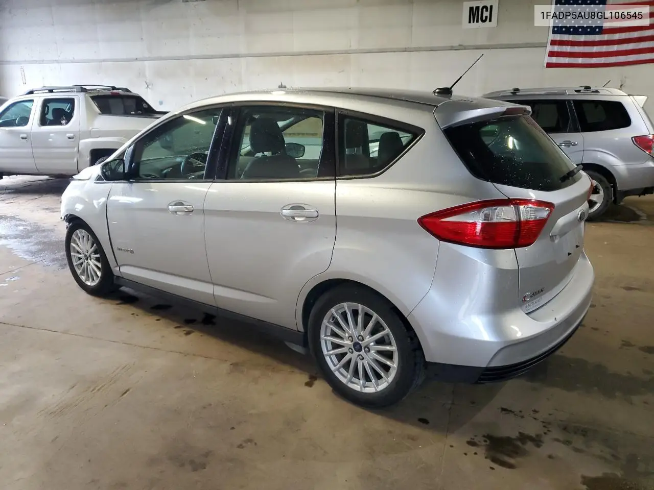 2016 Ford C-Max Se VIN: 1FADP5AU8GL106545 Lot: 61734335