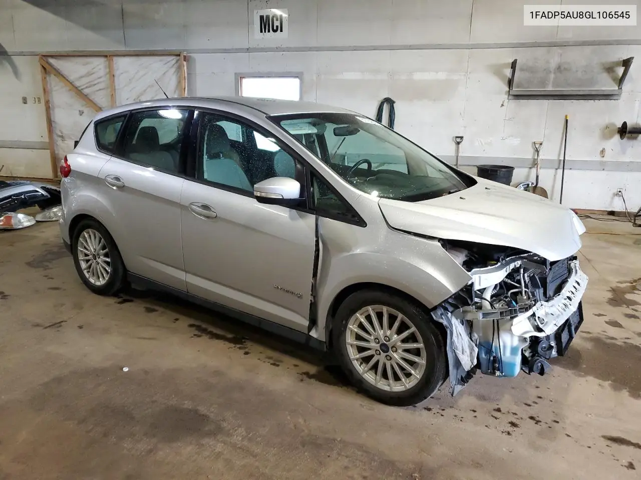 2016 Ford C-Max Se VIN: 1FADP5AU8GL106545 Lot: 61734335