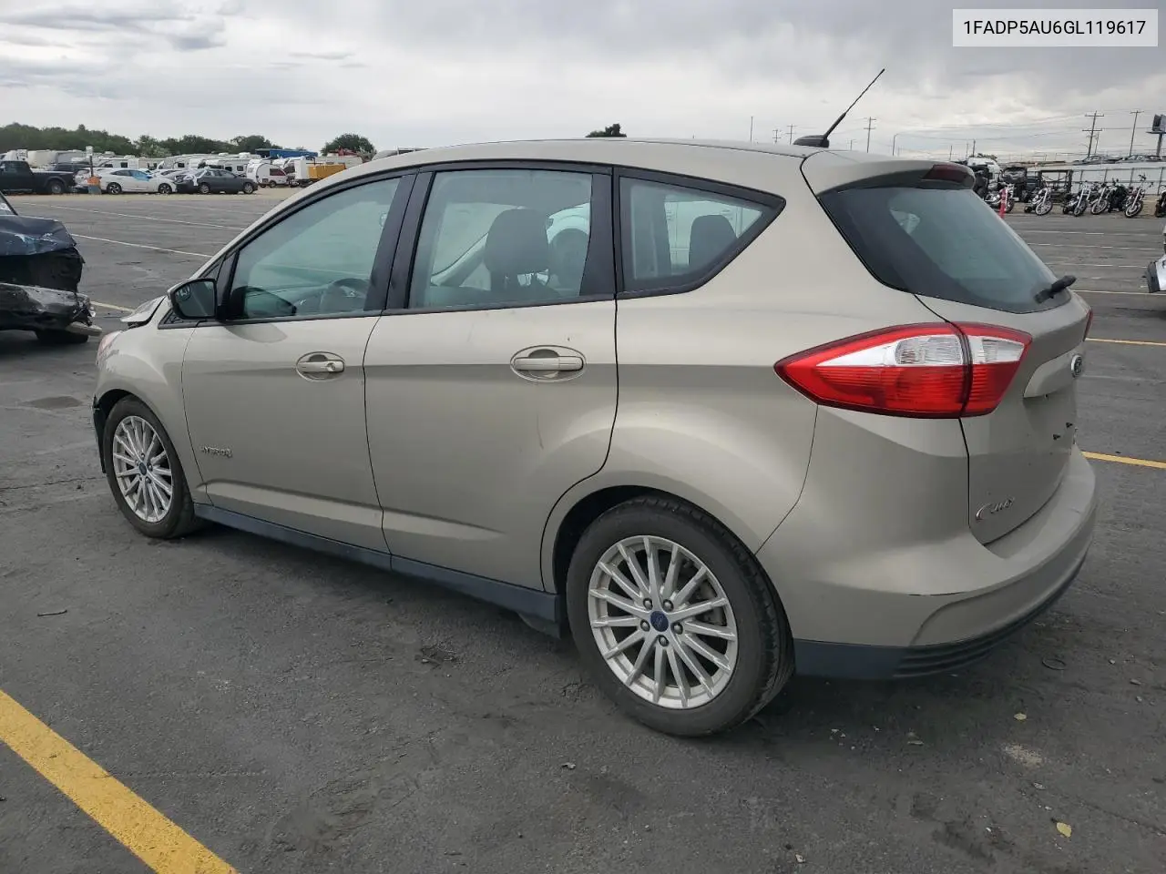 2016 Ford C-Max Se VIN: 1FADP5AU6GL119617 Lot: 61798895