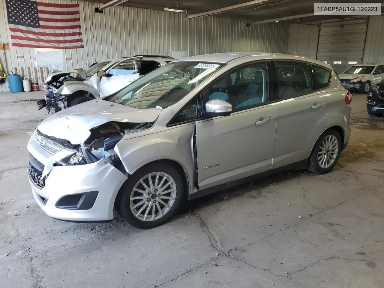 2016 Ford C-Max Se VIN: 1FADP5AU1GL120223 Lot: 62036685