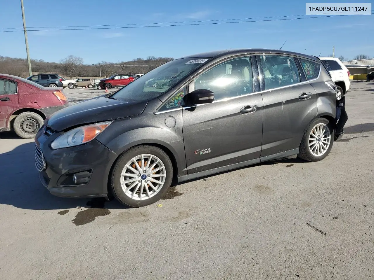 2016 Ford C-Max Premium Sel VIN: 1FADP5CU7GL111247 Lot: 62304695