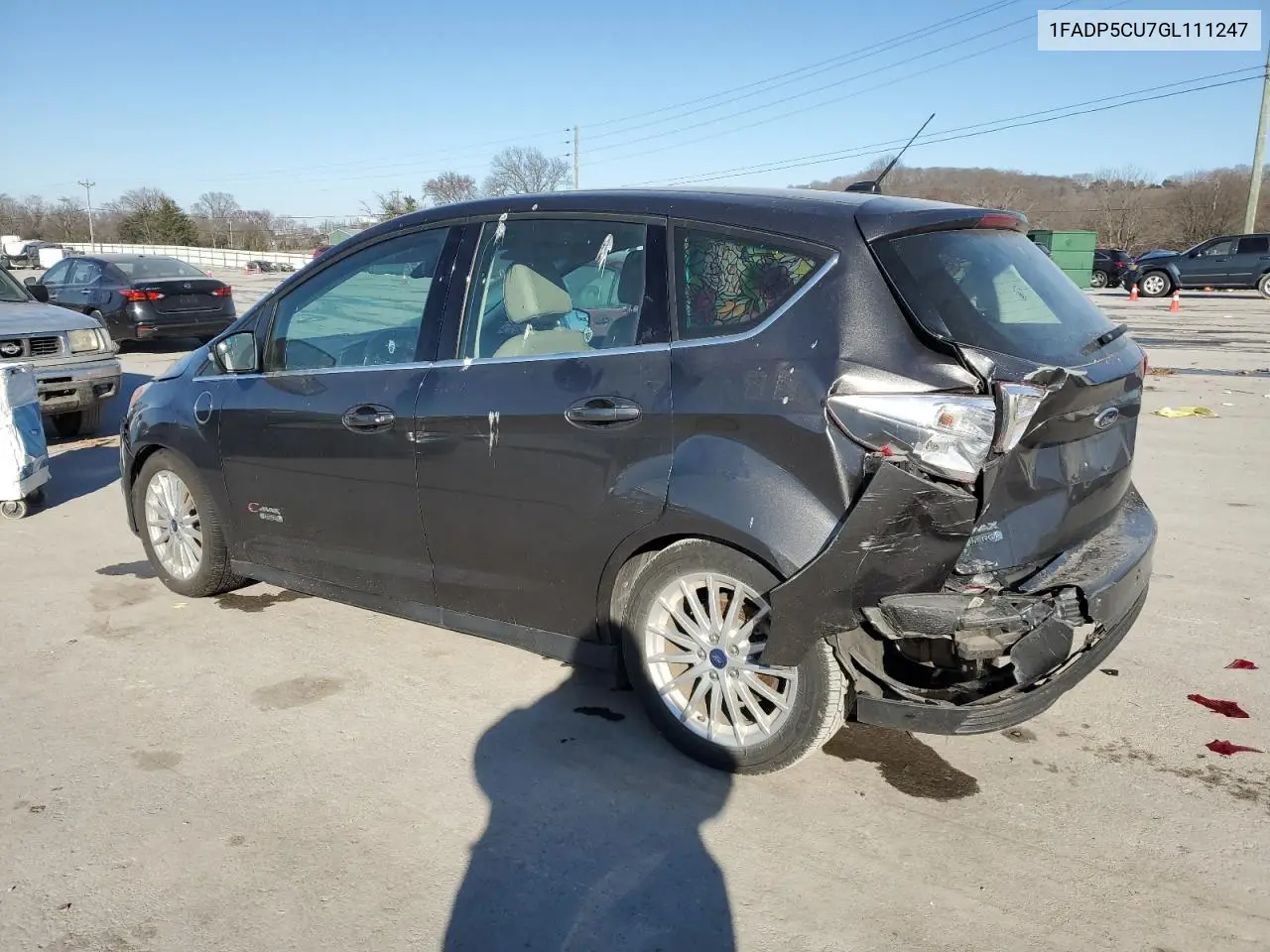 2016 Ford C-Max Premium Sel VIN: 1FADP5CU7GL111247 Lot: 62304695
