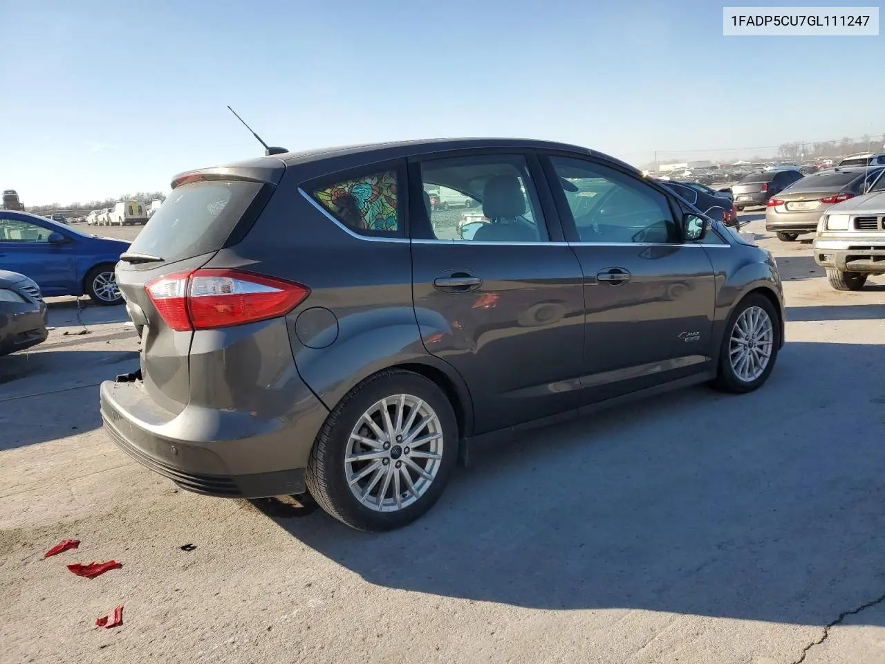 2016 Ford C-Max Premium Sel VIN: 1FADP5CU7GL111247 Lot: 62304695