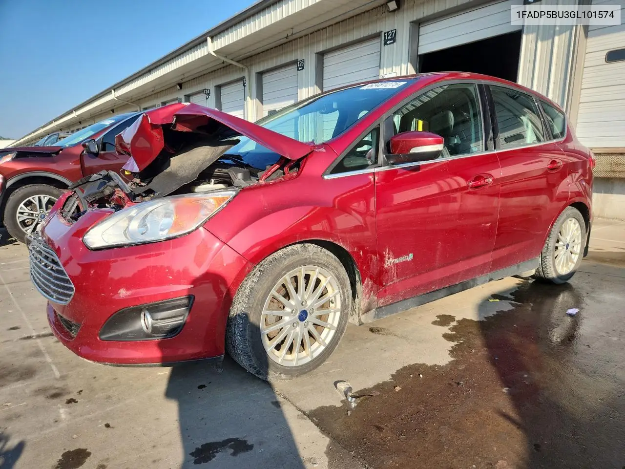 2016 Ford C-Max Sel VIN: 1FADP5BU3GL101574 Lot: 62481275