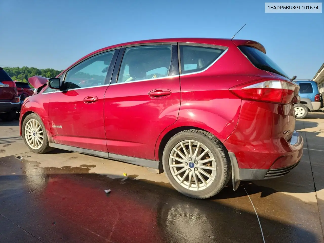 2016 Ford C-Max Sel VIN: 1FADP5BU3GL101574 Lot: 62481275