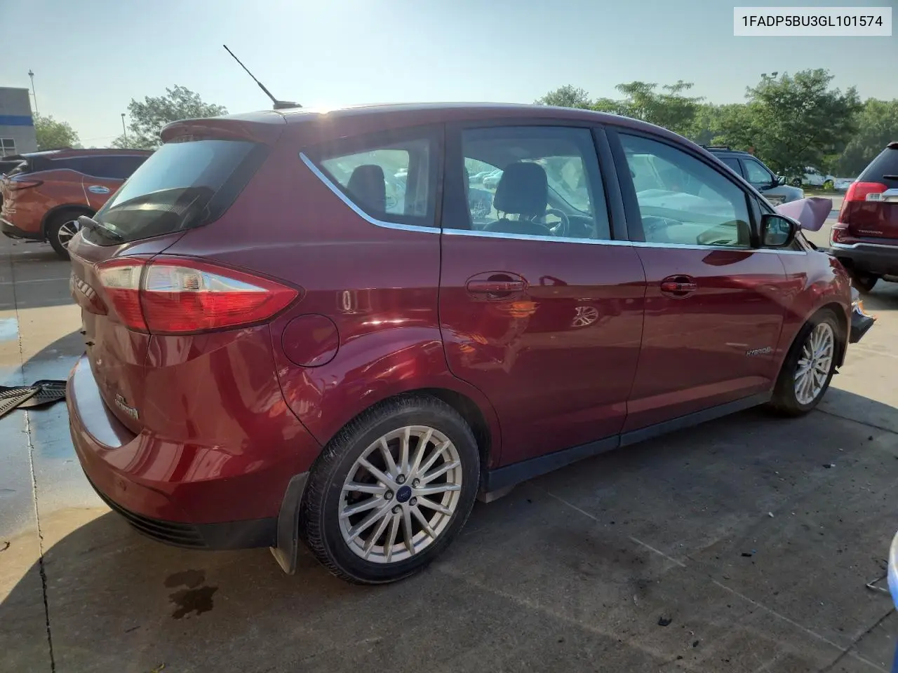 2016 Ford C-Max Sel VIN: 1FADP5BU3GL101574 Lot: 62481275