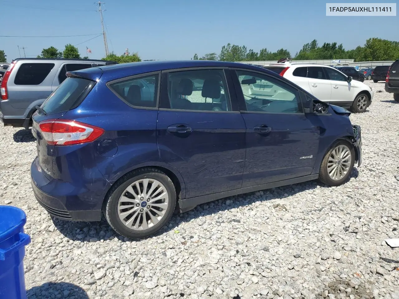 2017 Ford C-Max Se VIN: 1FADP5AUXHL111411 Lot: 61085475