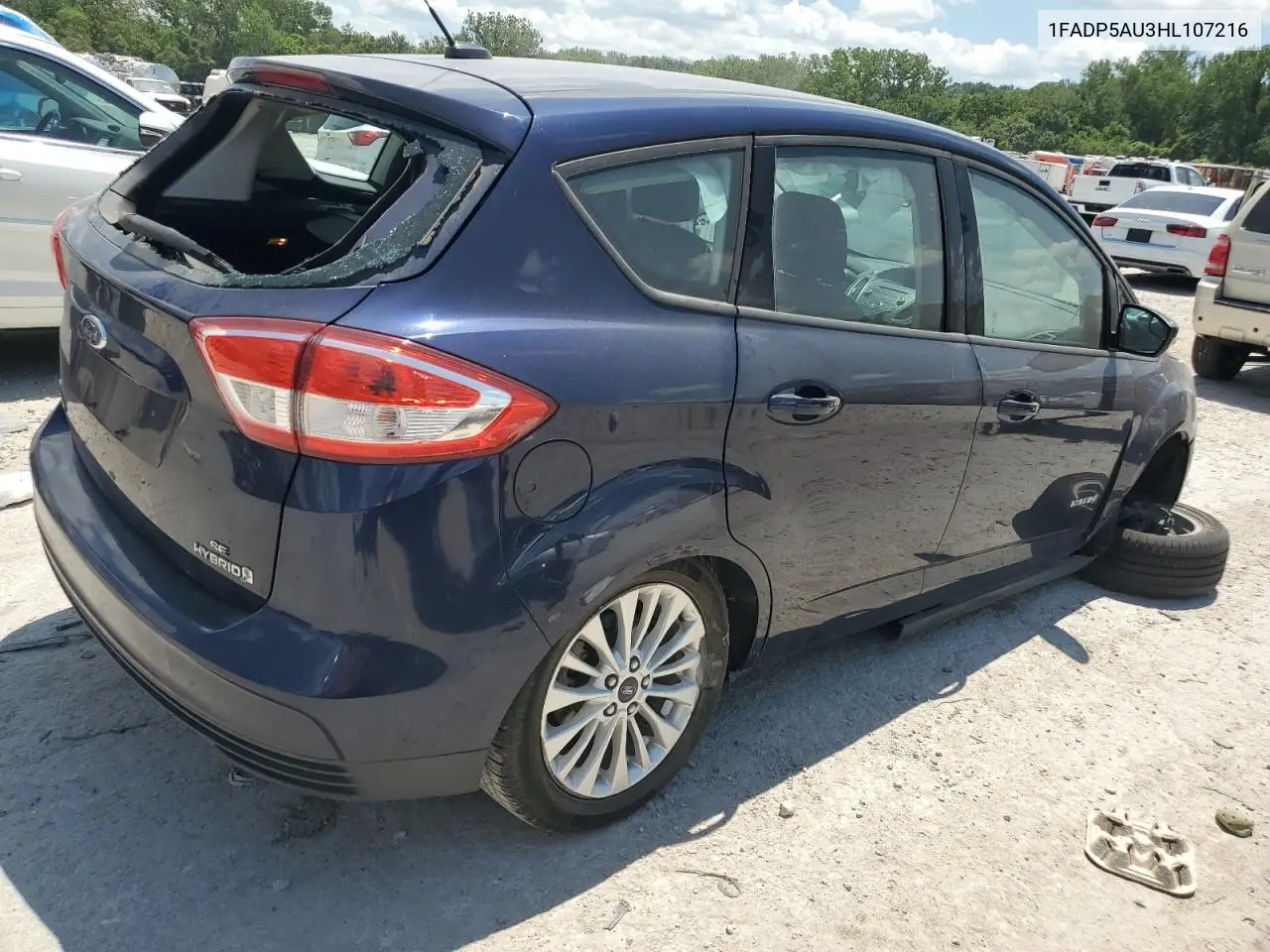 2017 Ford C-Max Se VIN: 1FADP5AU3HL107216 Lot: 62632085