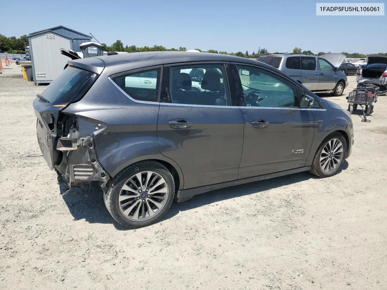 2017 Ford C-Max Titanium VIN: 1FADP5FU5HL106061 Lot: 62761125