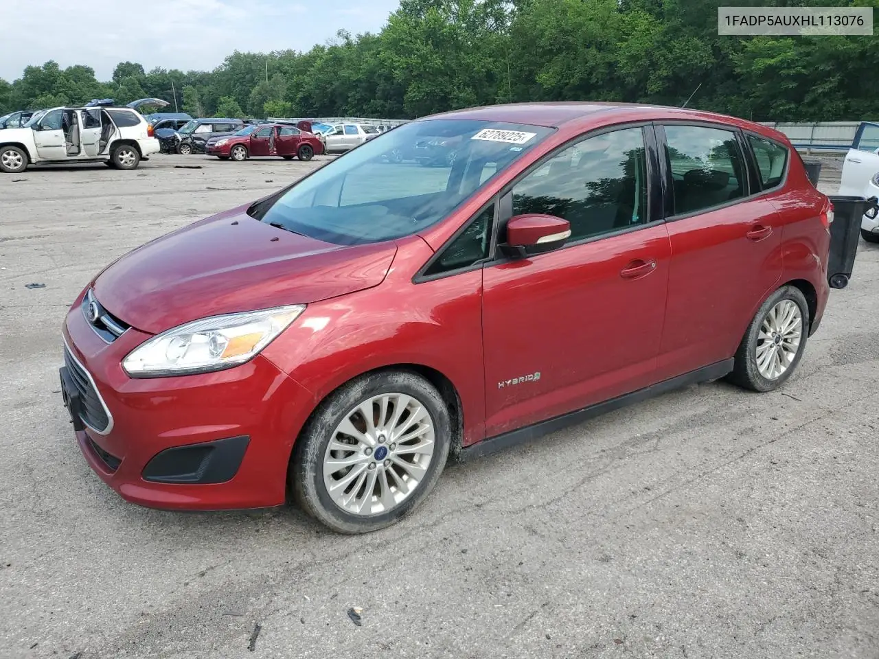 2017 Ford C-Max Se VIN: 1FADP5AUXHL113076 Lot: 62789225