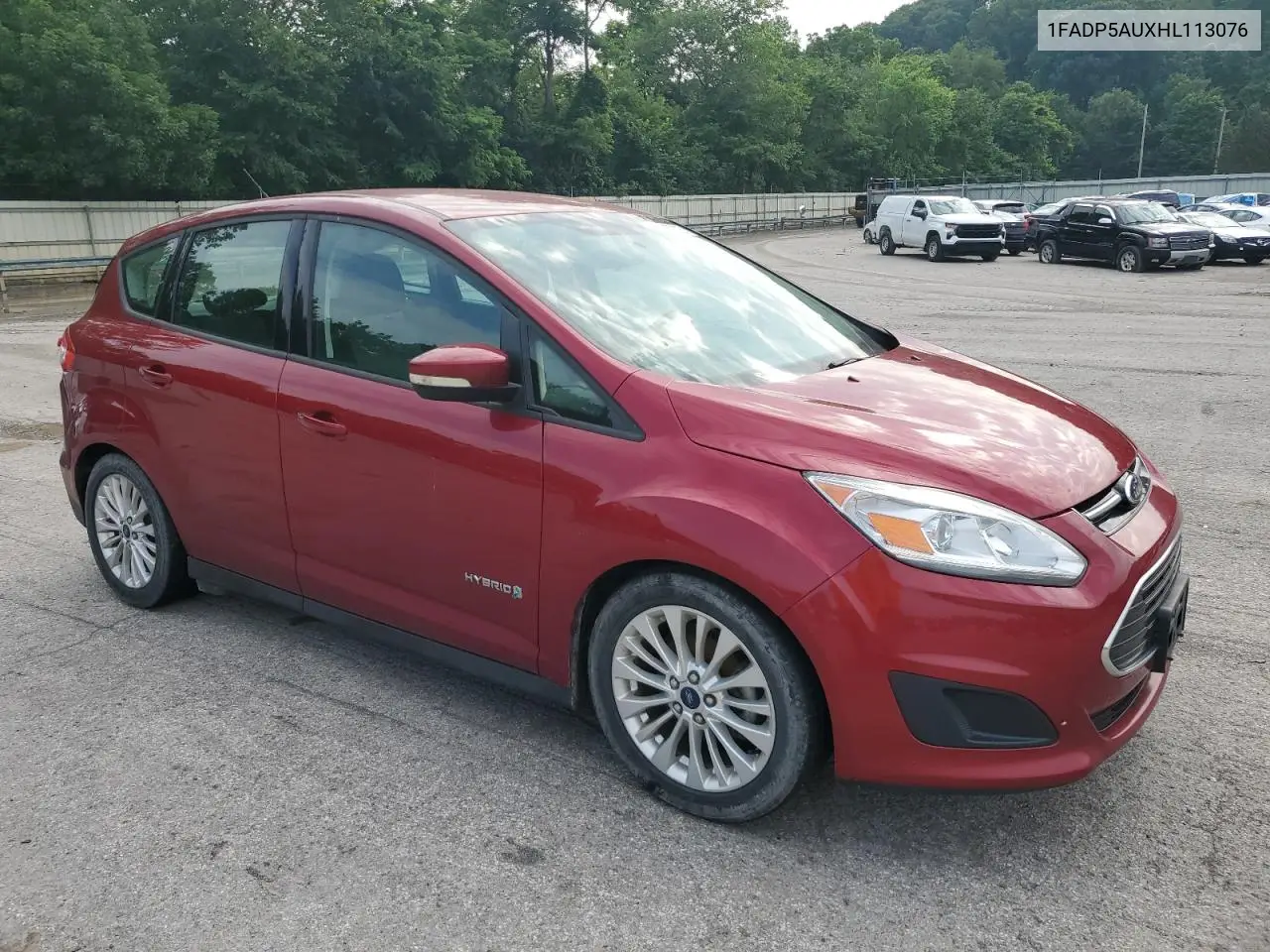 2017 Ford C-Max Se VIN: 1FADP5AUXHL113076 Lot: 62789225