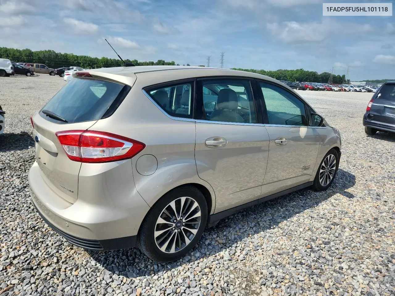 2017 Ford C-Max Titanium VIN: 1FADP5FU5HL101118 Lot: 62897835
