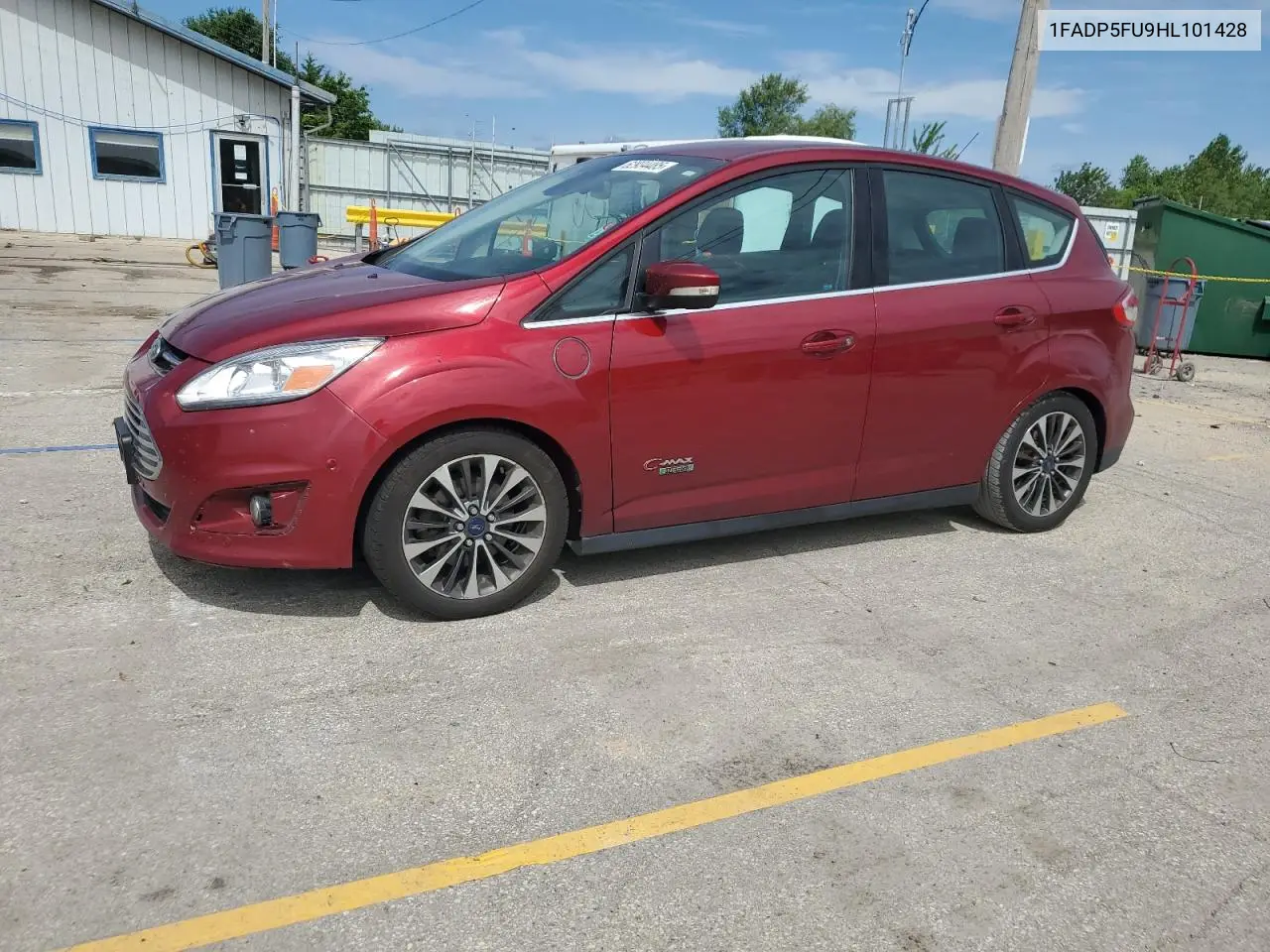 2017 Ford C-Max Titanium VIN: 1FADP5FU9HL101428 Lot: 62934485