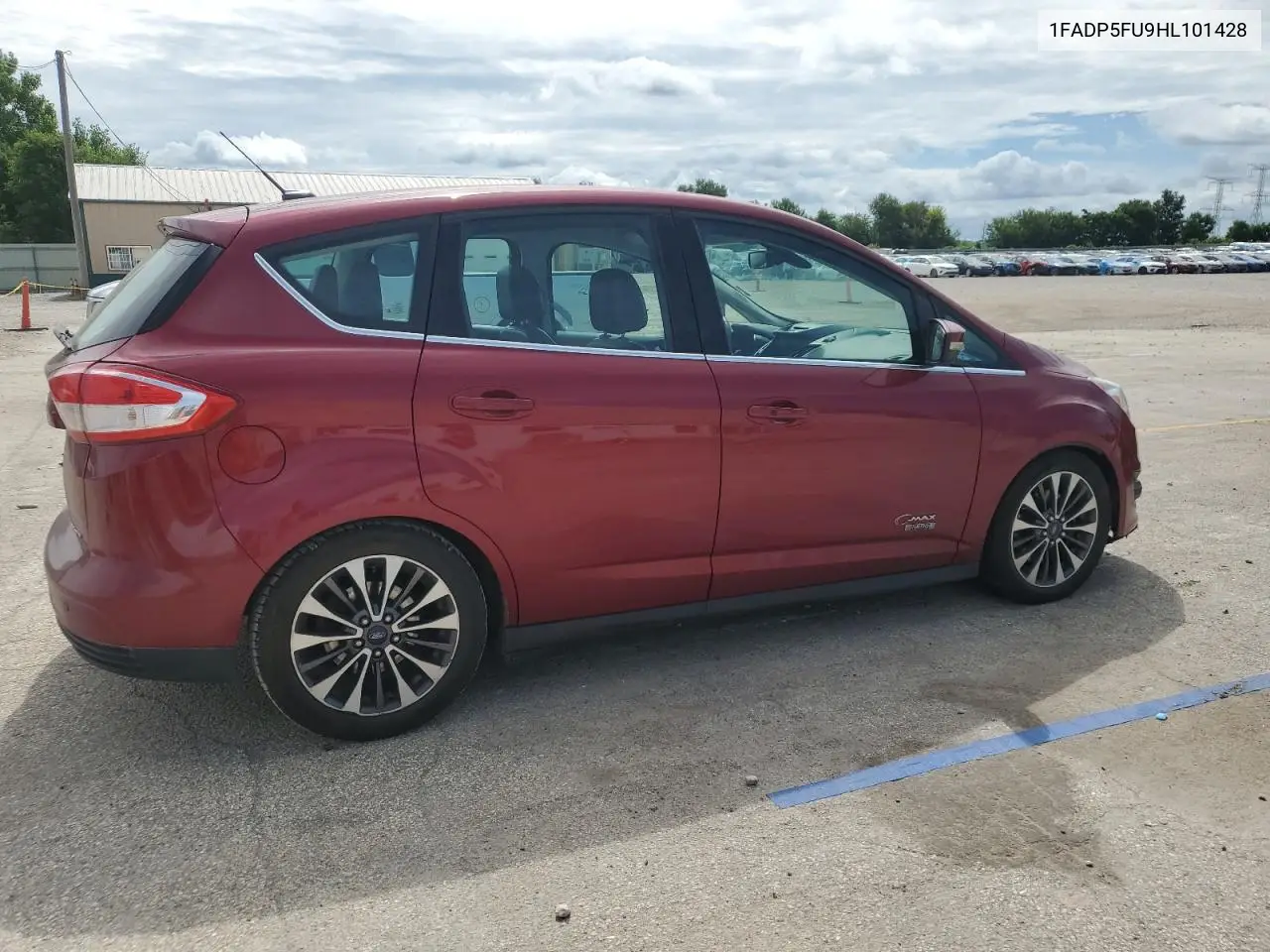 2017 Ford C-Max Titanium VIN: 1FADP5FU9HL101428 Lot: 62934485