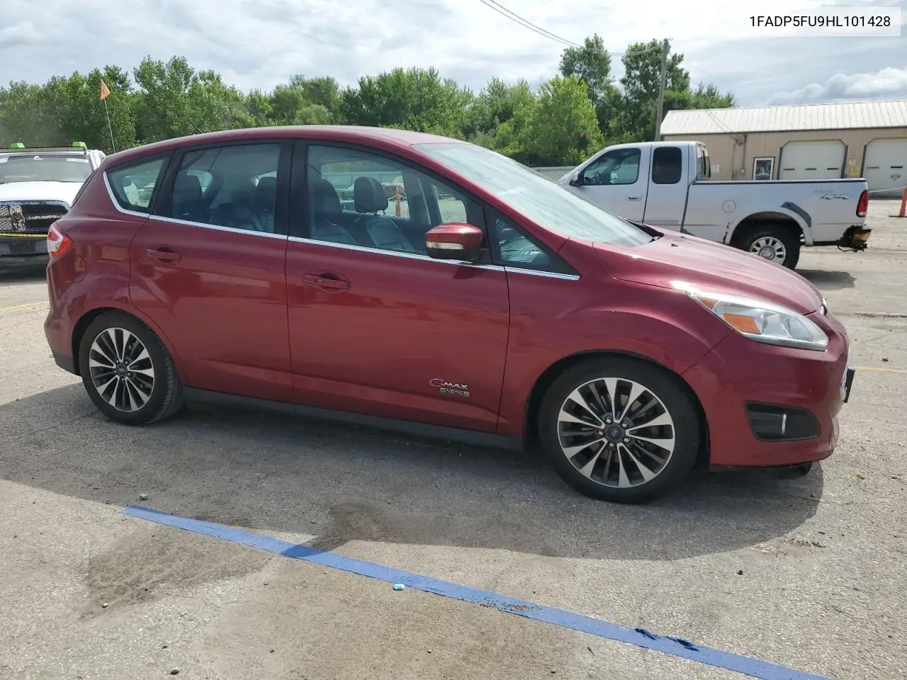 2017 Ford C-Max Titanium VIN: 1FADP5FU9HL101428 Lot: 62934485