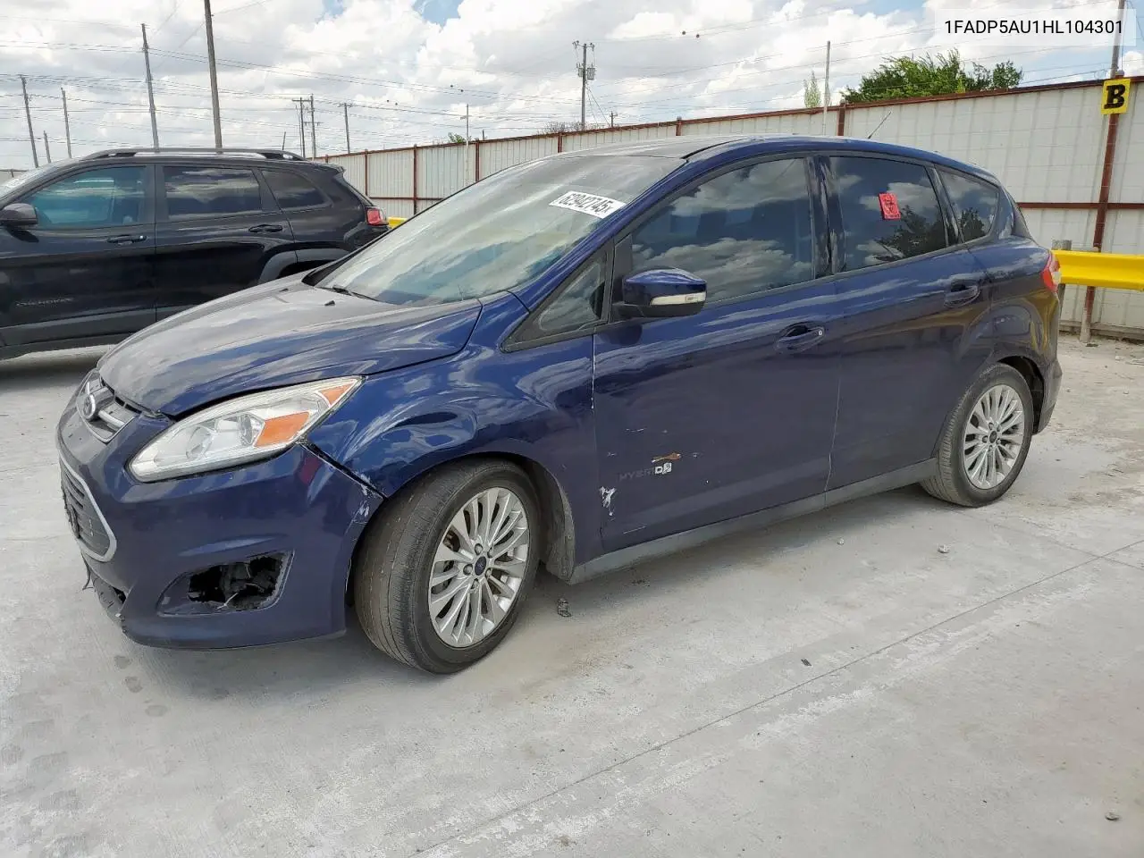 2017 Ford C-Max Se VIN: 1FADP5AU1HL104301 Lot: 62942745