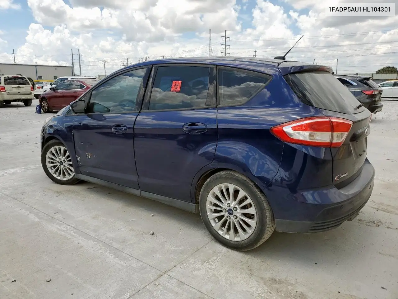 2017 Ford C-Max Se VIN: 1FADP5AU1HL104301 Lot: 62942745