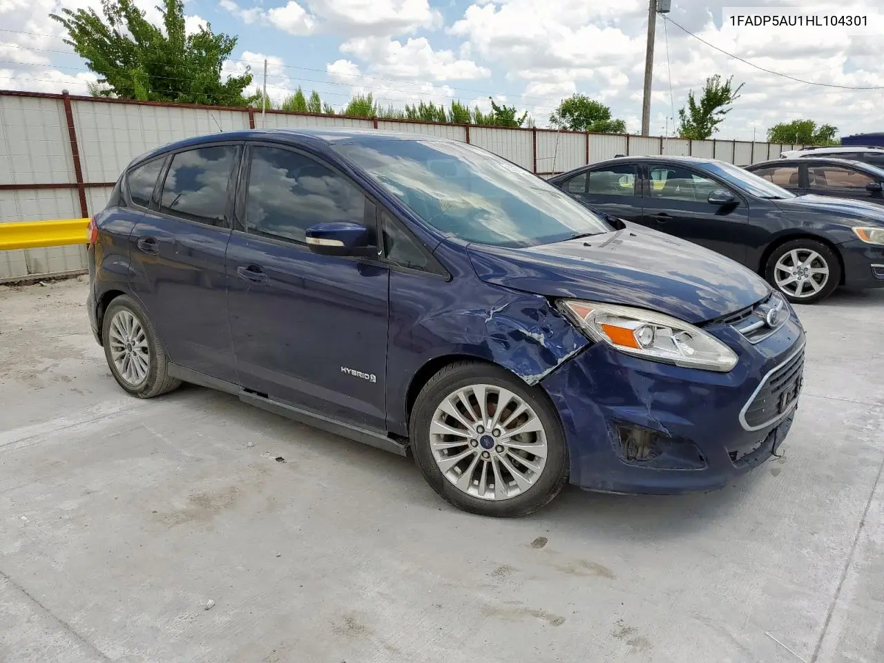 2017 Ford C-Max Se VIN: 1FADP5AU1HL104301 Lot: 62942745