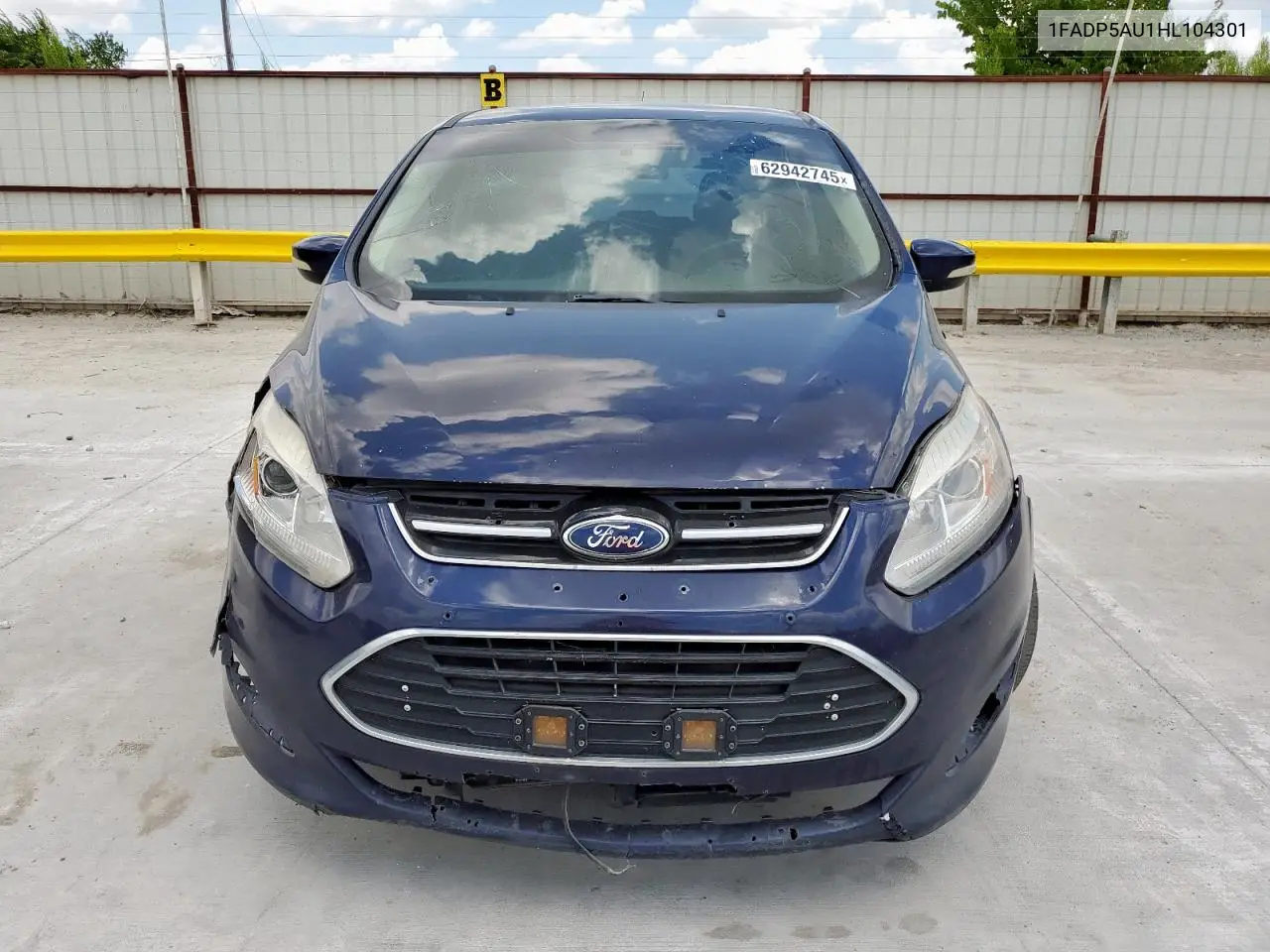 2017 Ford C-Max Se VIN: 1FADP5AU1HL104301 Lot: 62942745