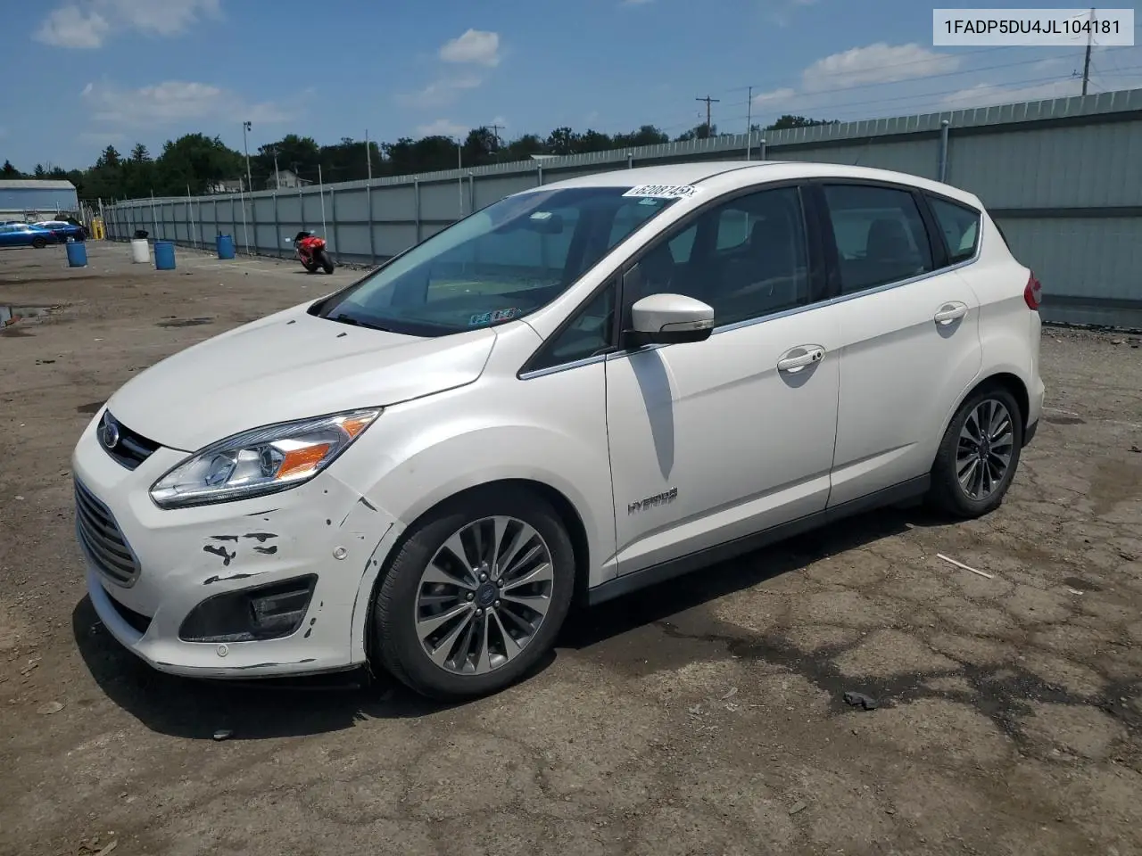 2018 Ford C-Max Titanium VIN: 1FADP5DU4JL104181 Lot: 62087455