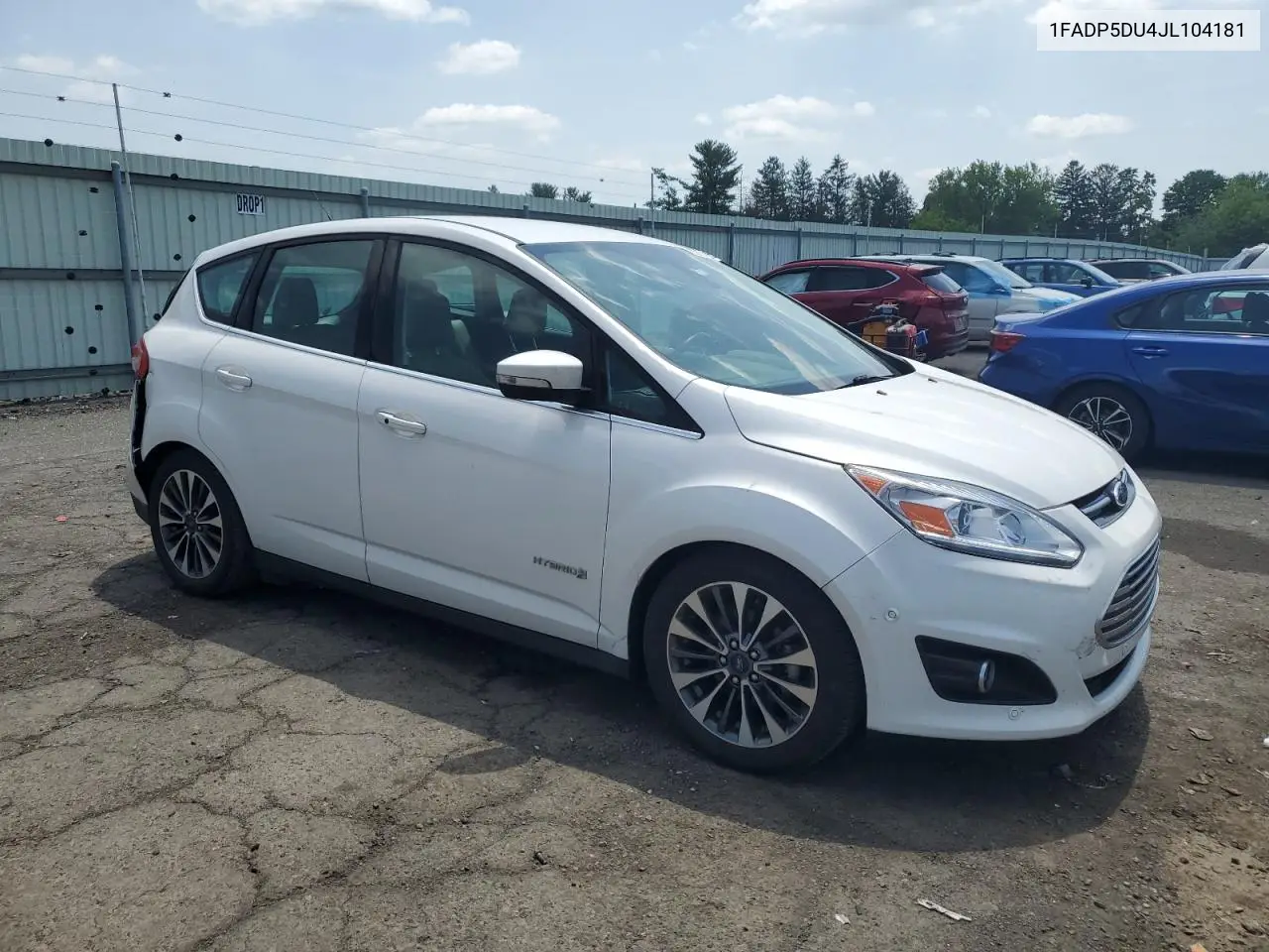 2018 Ford C-Max Titanium VIN: 1FADP5DU4JL104181 Lot: 62087455