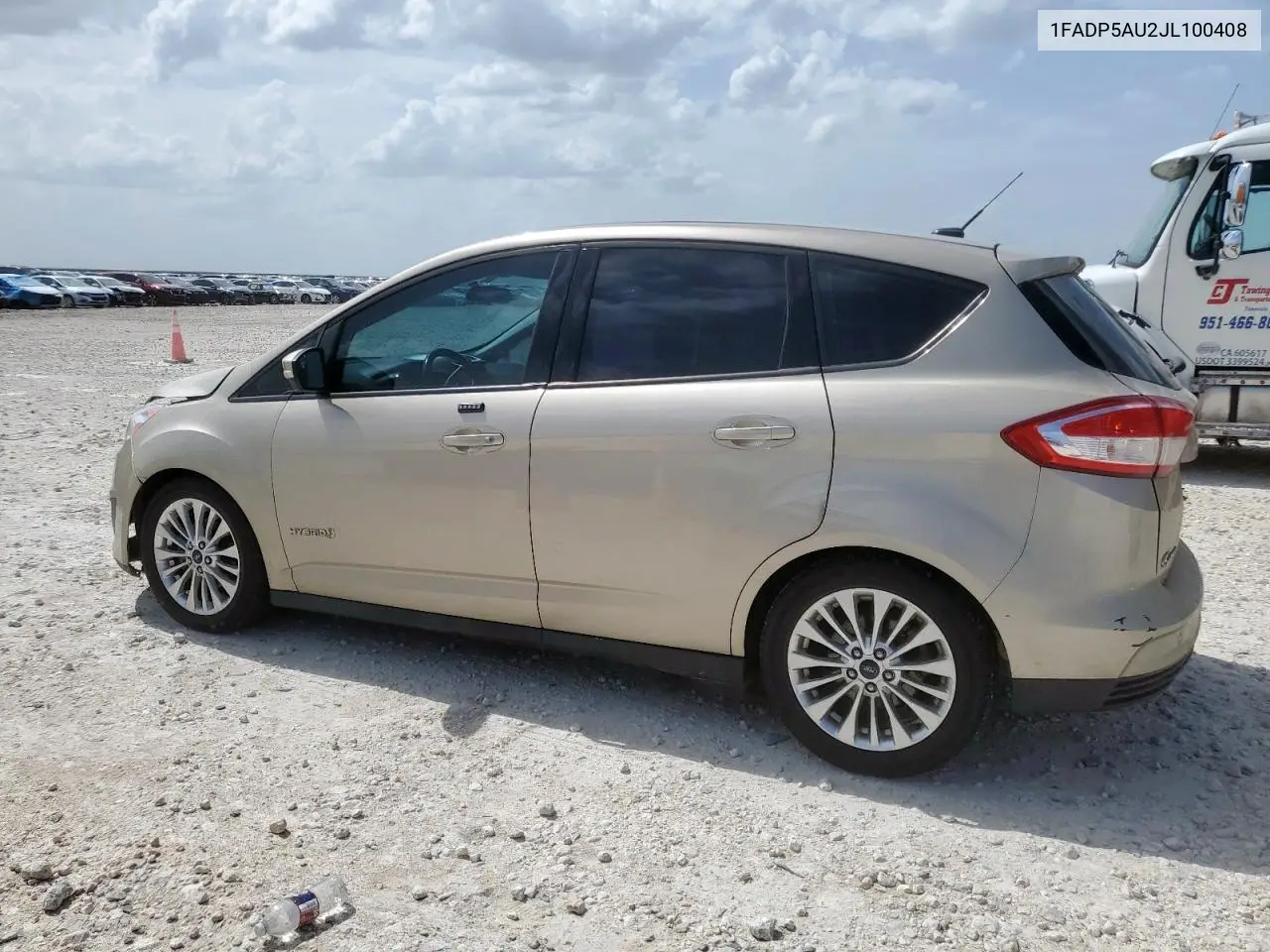2018 Ford C-Max Se VIN: 1FADP5AU2JL100408 Lot: 62962325