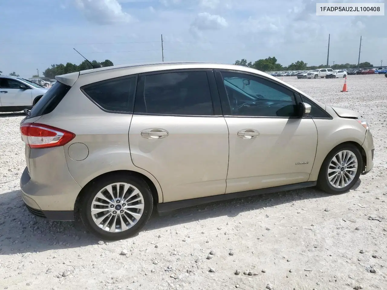 2018 Ford C-Max Se VIN: 1FADP5AU2JL100408 Lot: 62962325