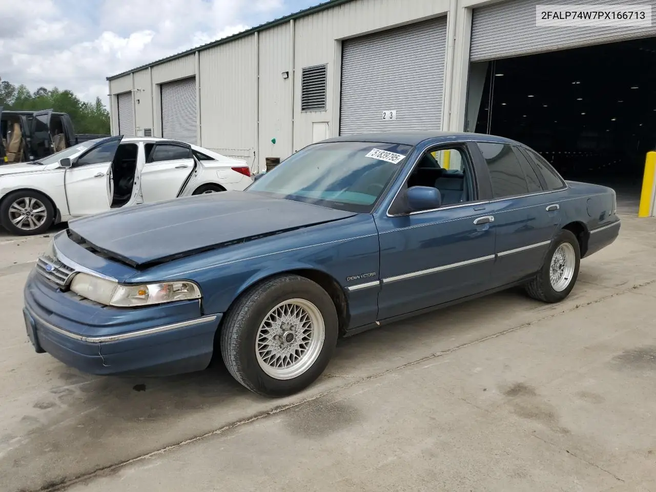 1993 Ford Crown Victoria Lx VIN: 2FALP74W7PX166713 Lot: 51839795