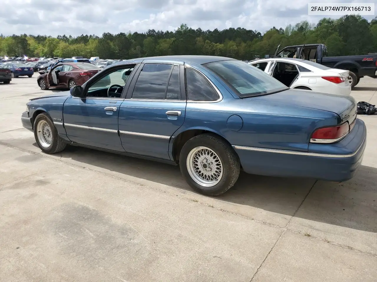 1993 Ford Crown Victoria Lx VIN: 2FALP74W7PX166713 Lot: 51839795