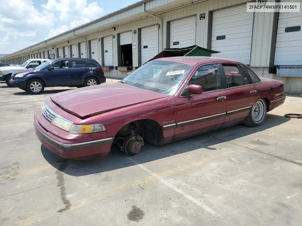1993 Ford Crown Victoria Lx VIN: 2FALP74WXPX141501 Lot: 62358755