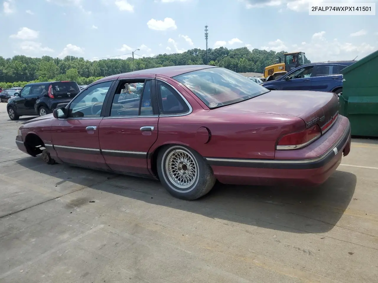 1993 Ford Crown Victoria Lx VIN: 2FALP74WXPX141501 Lot: 62358755